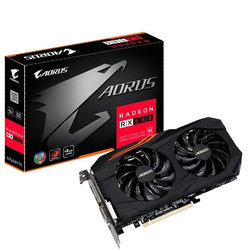 技嘉 AORUS RX580 8G 原廠保固至 2022/11