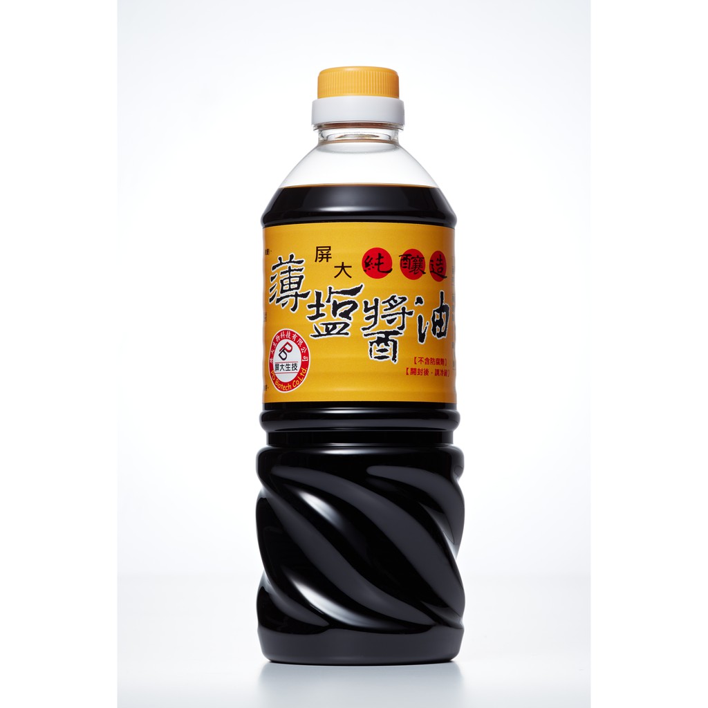 台灣製 屏大薄鹽醬油-710ml(單瓶)【F1】