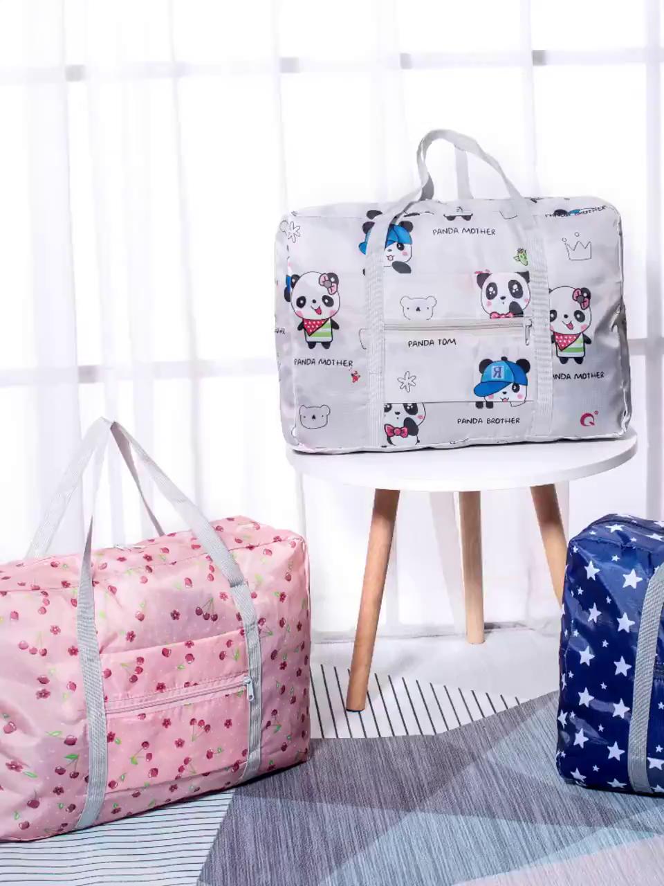 旅行包 收納包 摺疊旅行包  媽媽包 大容量 韓風摺疊旅行包【台灣現貨滿額免運】關注我們現領折價卷 艾尚好購物