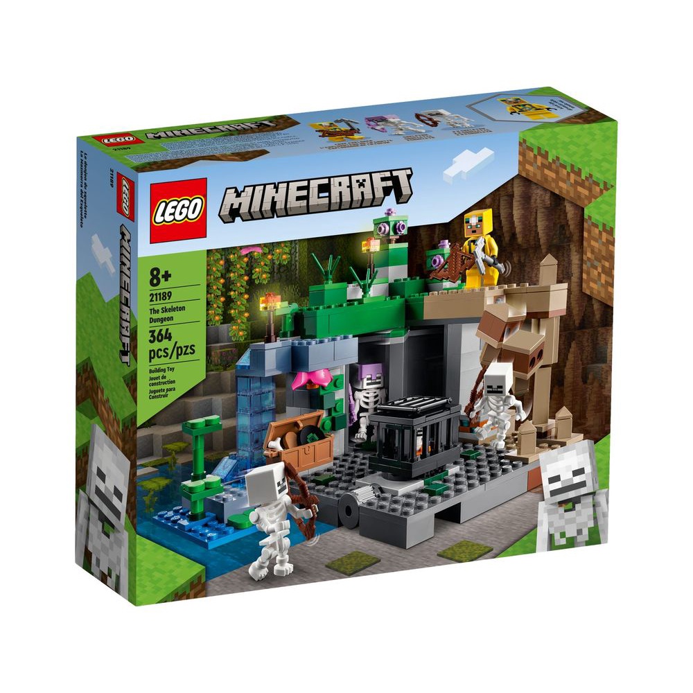 TB玩盒 樂高 LEGO 21189 Minecraft-骷髏地牢
