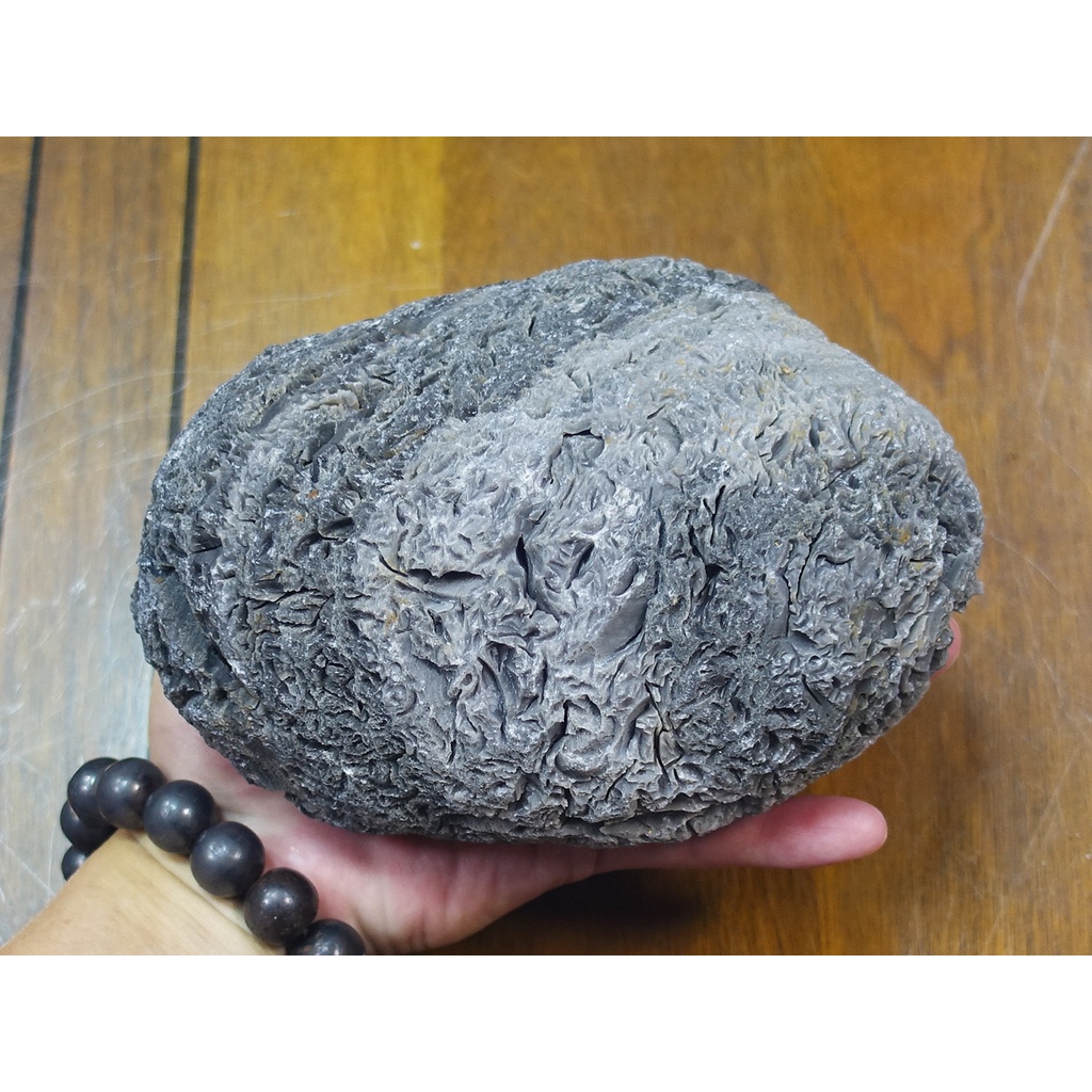 §能量礦石§ 印尼隕石 Agni Manitite 火山玻璃 2158g 神聖之火的珍珠 烈火石