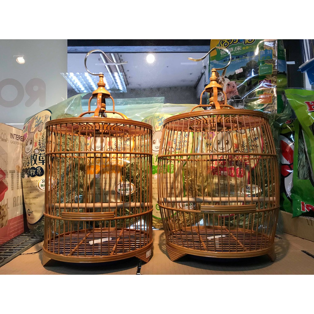 皮特寵物 小直筒小直桶鳥籠圓竹籠石燕 綠繡眼 金絲雀 胡錦 錦花 十姐妹 白文鳥 黑文小鼓型酒桶型