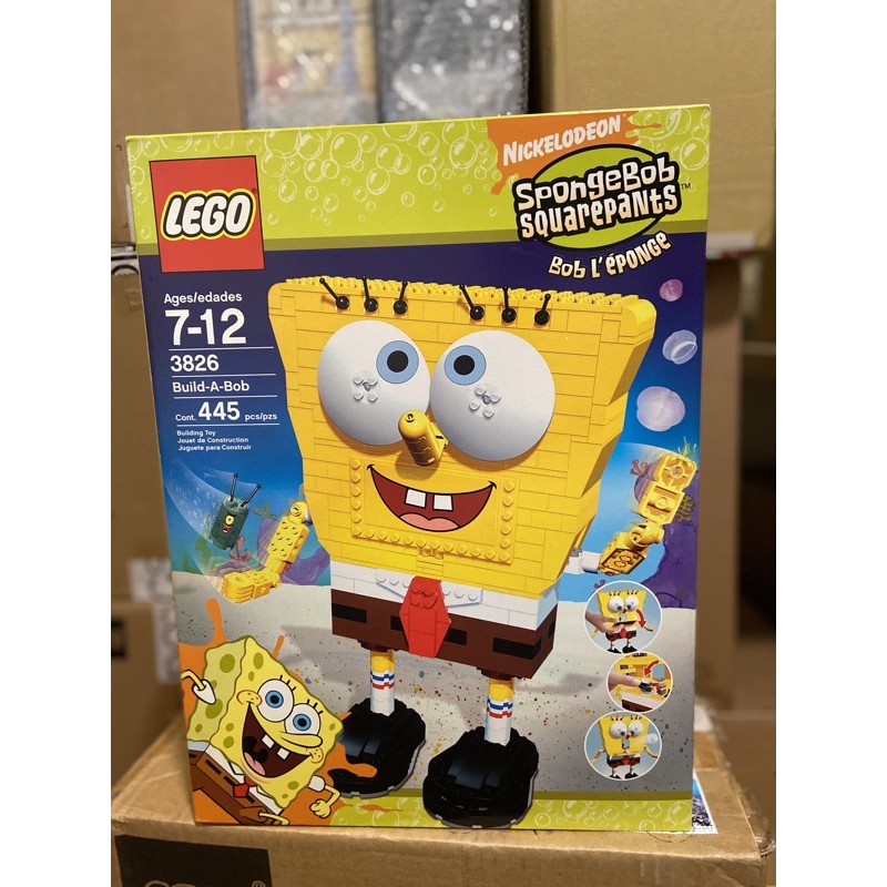 LEGO樂高 3826 SpongeBob Squarepants 海綿寶寶 全新未拆 絕版好盒