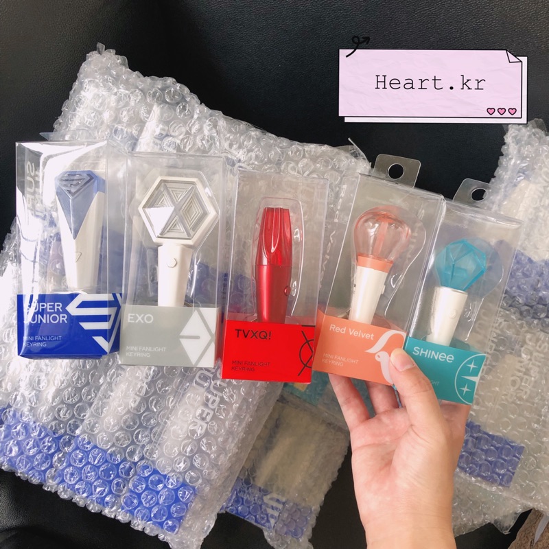 Gc Heart 代購sm Artist 官方迷你手燈鑰匙圈 蝦皮購物