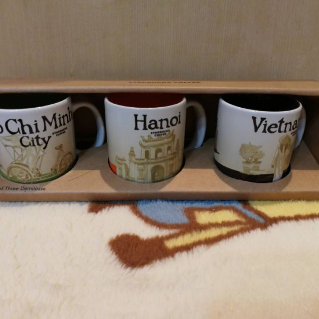 【鑫巴客】星巴克越南小杯組城市杯 Starbucks Mug