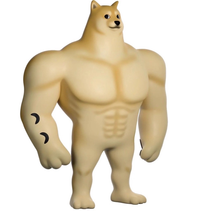 {克拉克玩具} Youtooz 肌肉柴犬 Swole Doge 迷因柴犬