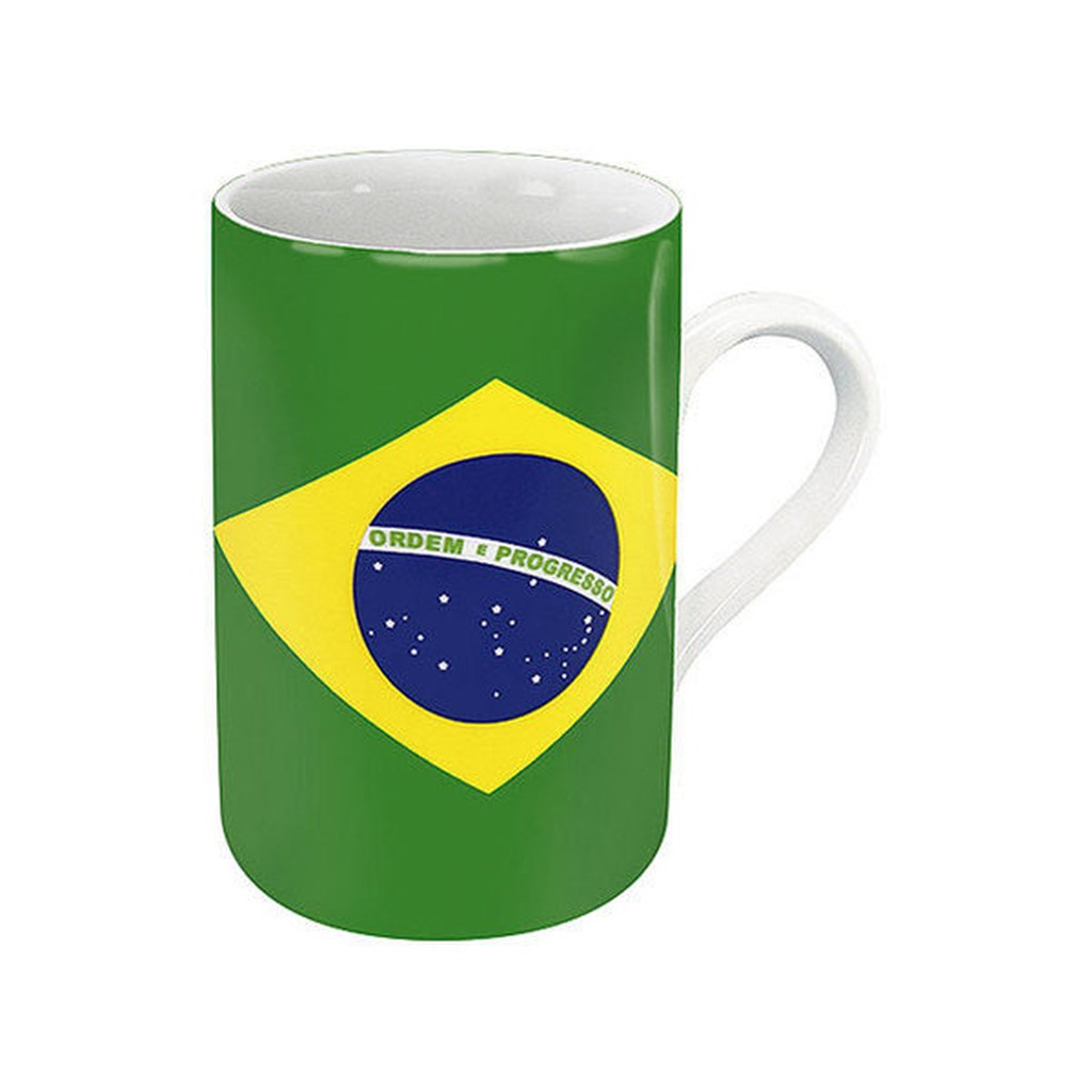 【TDTC 咖啡館】德國KONITZ馬克杯 - 奧林匹克運動會 / 奧運 - 各國國旗系列 _ 巴西