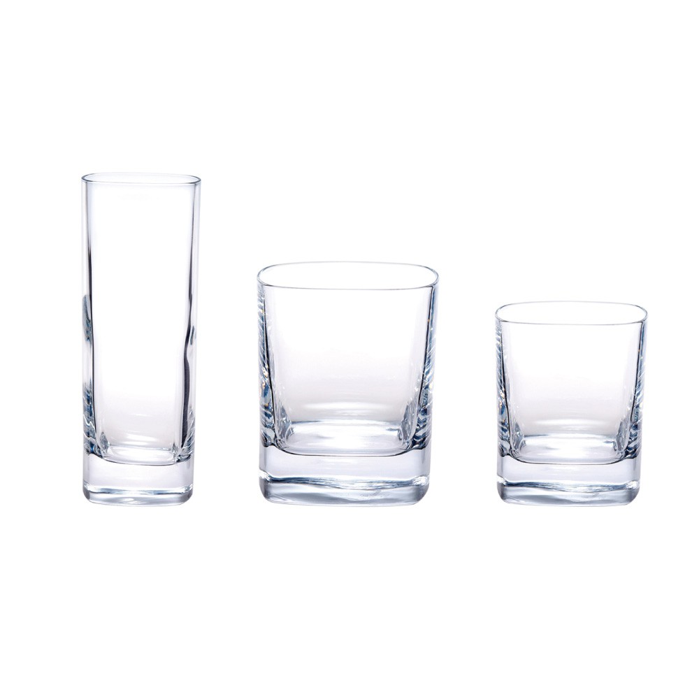 【義大利Luigi Bormioli】 正方形系列玻璃杯 - 共4款《拾光玻璃》