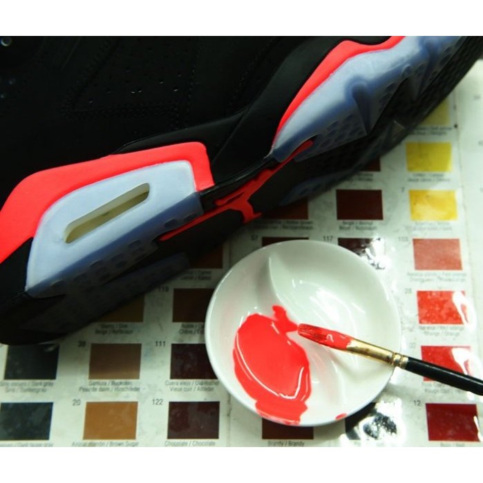 jordan 6 infrared 紅外線 專用塗料 比Angelus好用，改鞋 客製鞋 顏料
