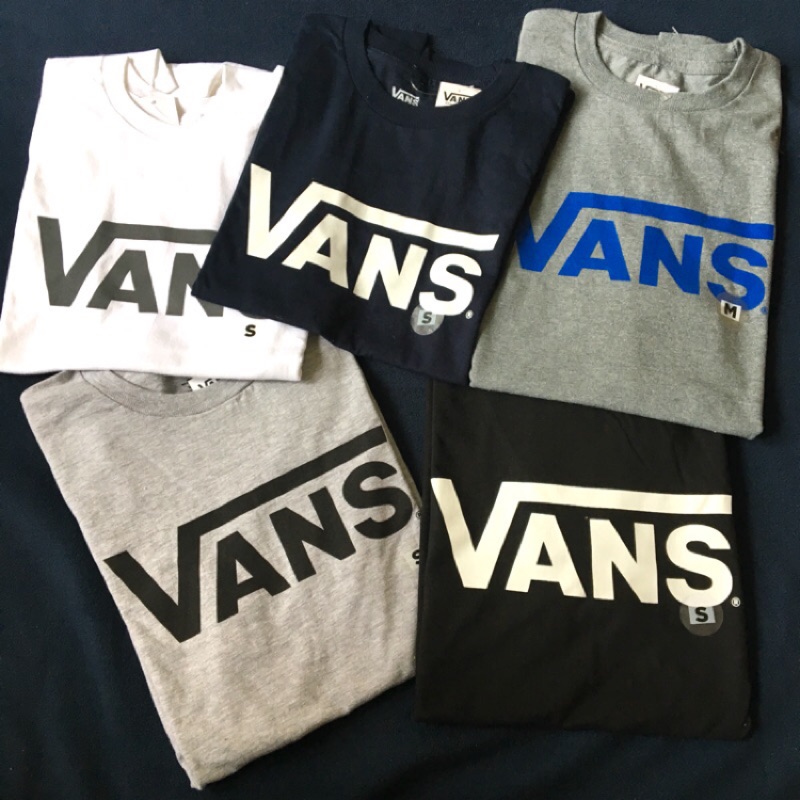 vans logo tee