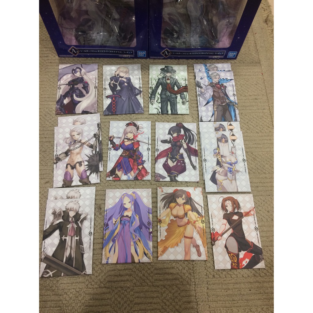 FGO 一番賞 武裝完了 靈基外骨骼 瑪修 日版 現貨 特典卡