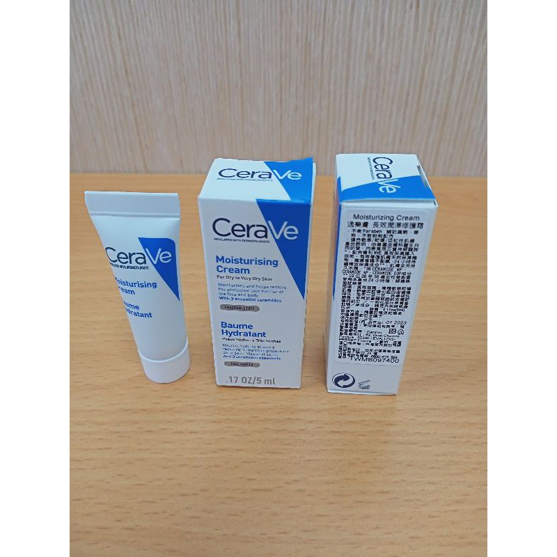 CeraVe適樂膚-長效潤澤修護霜5ml