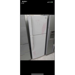 二手中古中型雙門冰箱，保固3個月，有東芝，LG