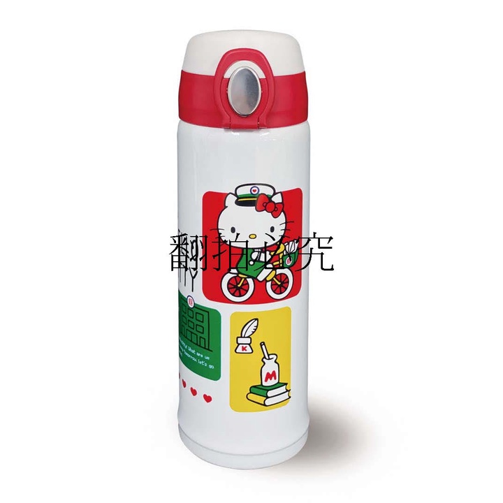 中華郵政全新HELLO KITTY保溫瓶 彈蓋款500ml 郵蒂幸福 郵局聯名 限量商品 316不銹銹鋼(限量含運)