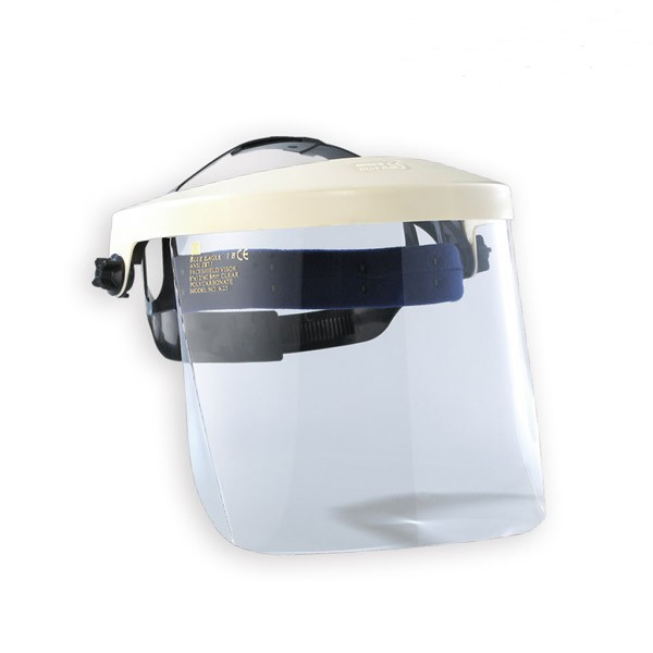 K-4頭盔+K-25防噴濺面罩 可調整防熱工作防熱頭盔面罩組 藍鷹牌 防護面罩