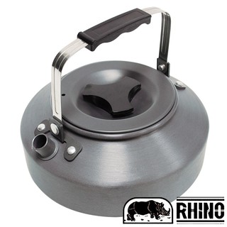 【臺灣黑熊】Rhino 犀牛 K-35／K-33 超輕鋁合金茶壼 0.85L／1.5L 開水壺 泡茶 咖啡壺
