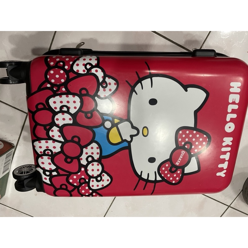 正版全新HELLO KITTY 拉桿行李箱（20吋粉色）可議價 桂格養氣人參贈品