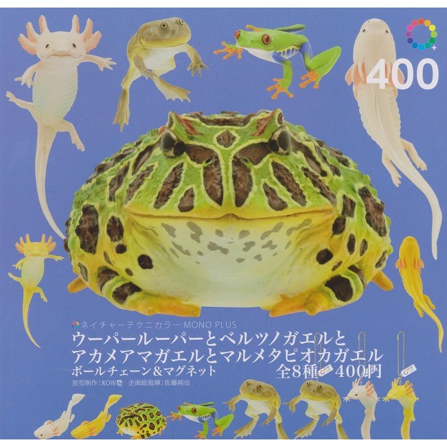 【日玩獵人】IKIMON(轉蛋)NTC圖鑑-墨西哥鈍口螈&amp;鐘角蛙 全8種整套販售
