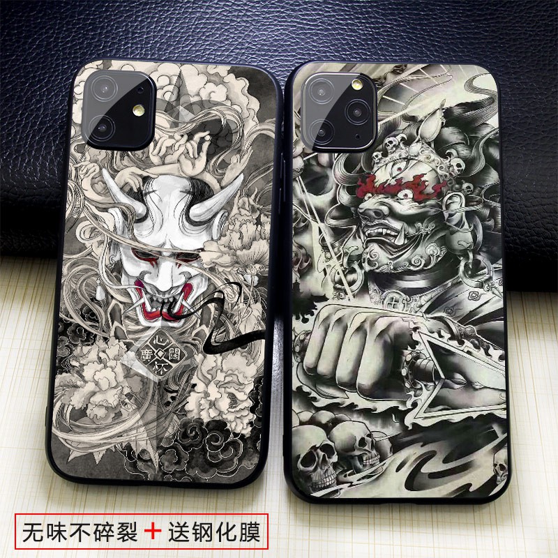 夕夢賣場 不動明王般若防摔iphone11 11pro 11pro Max Xr X 8plus手機殼 蝦皮購物