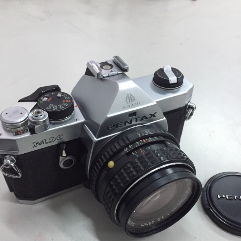 美機 Pentax MX 全機械相機 + Pentax-M 28mm f3.5 廣角銘鏡