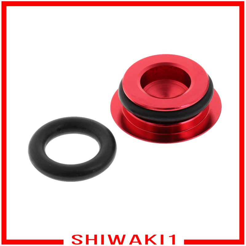 [Shiwaki1] 合金自行車曲柄曲柄組蓋固定螺栓防塵黑色