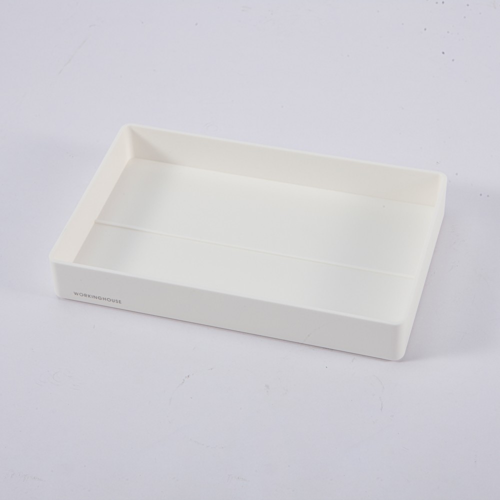 【生活工場】Simple White長方形收納盒(大)