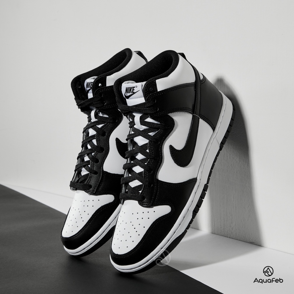 Nike Dunk High Panda 男鞋 黑白色 熊貓 高筒 運動 休閒鞋 DD1399-105