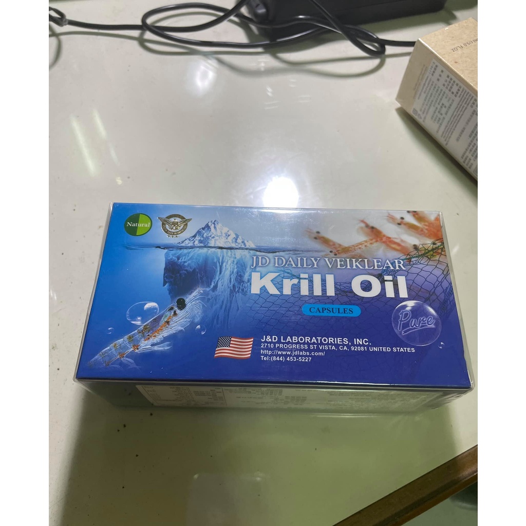 美國Natural D深海紅寶磷蝦油 (30錠/盒)