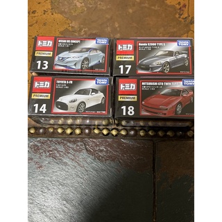 L Tomica premium 13 14 17 18 Honda S2000 IDS Toyota S-FR GTO