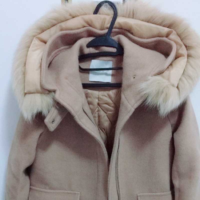 韓國羊毛大衣 全新