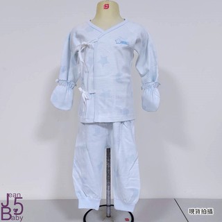 GMP 嬰兒精梳棉星月套裝/身高60-70cm(長袖上衣+長褲+手套)