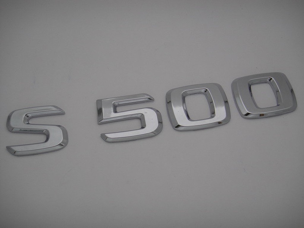 新款 高度25m Benz 賓士 奔馳 S Class W221 S500 S 500  後車箱蓋 字體