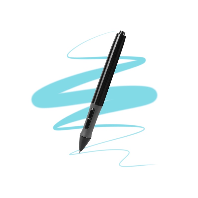 Huion PEN68D 手寫筆,電池筆數字筆手寫筆適用於 Huion GT191/GT221 PRO/GT156HD