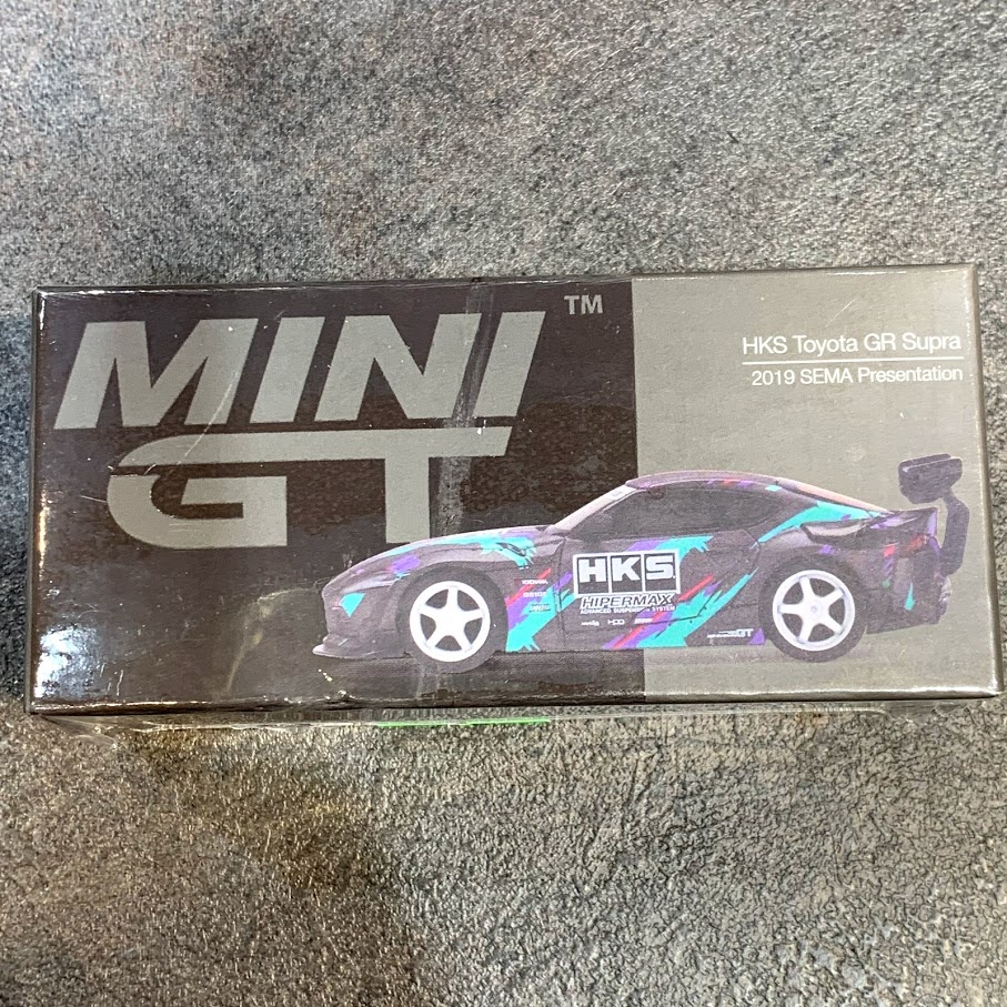 GL LAB - Mini GT 1/64 #212 Toyota GR Supra HKS