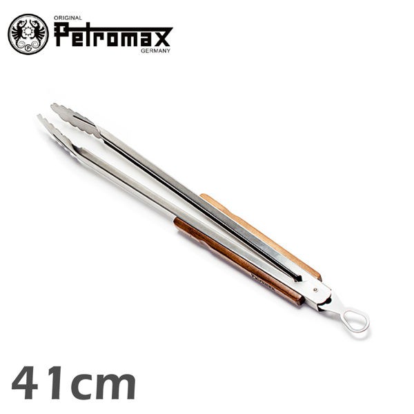 Petromax 德國 木柄火夾 BBQ and Coal Tongs 41cm/ZA1/烤肉夾/取菜夾/夾子/悠遊山水