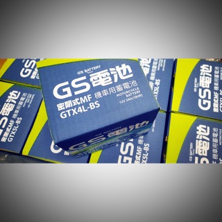 峰田職人 GS統力機車電池 GTX4L-BS 4號 隨貨附發票