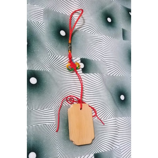 台灣檜木吊飾(黃檜、含中國結) 台灣檜木 檜木板 木片 擴香木 聞香木 文創製作