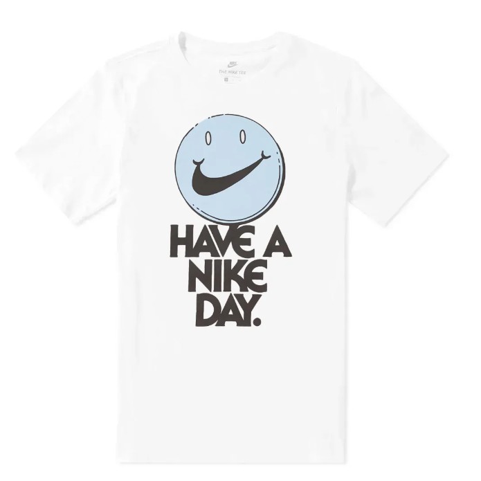 Nike Have a Nice Day Logo T恤白短T 911903-100 [現貨秒發] | 蝦皮購物