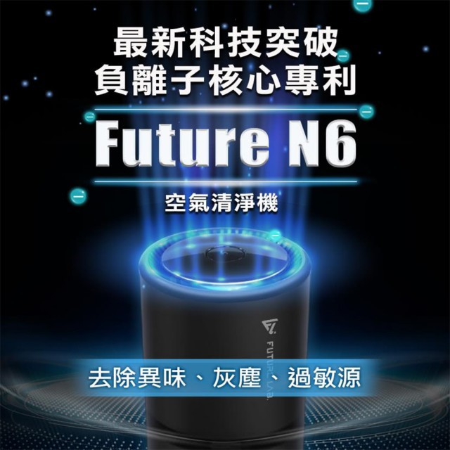 【全新未拆】(Future Lab. 未來實驗室) "N6"車用空氣清淨機 空氣清淨機