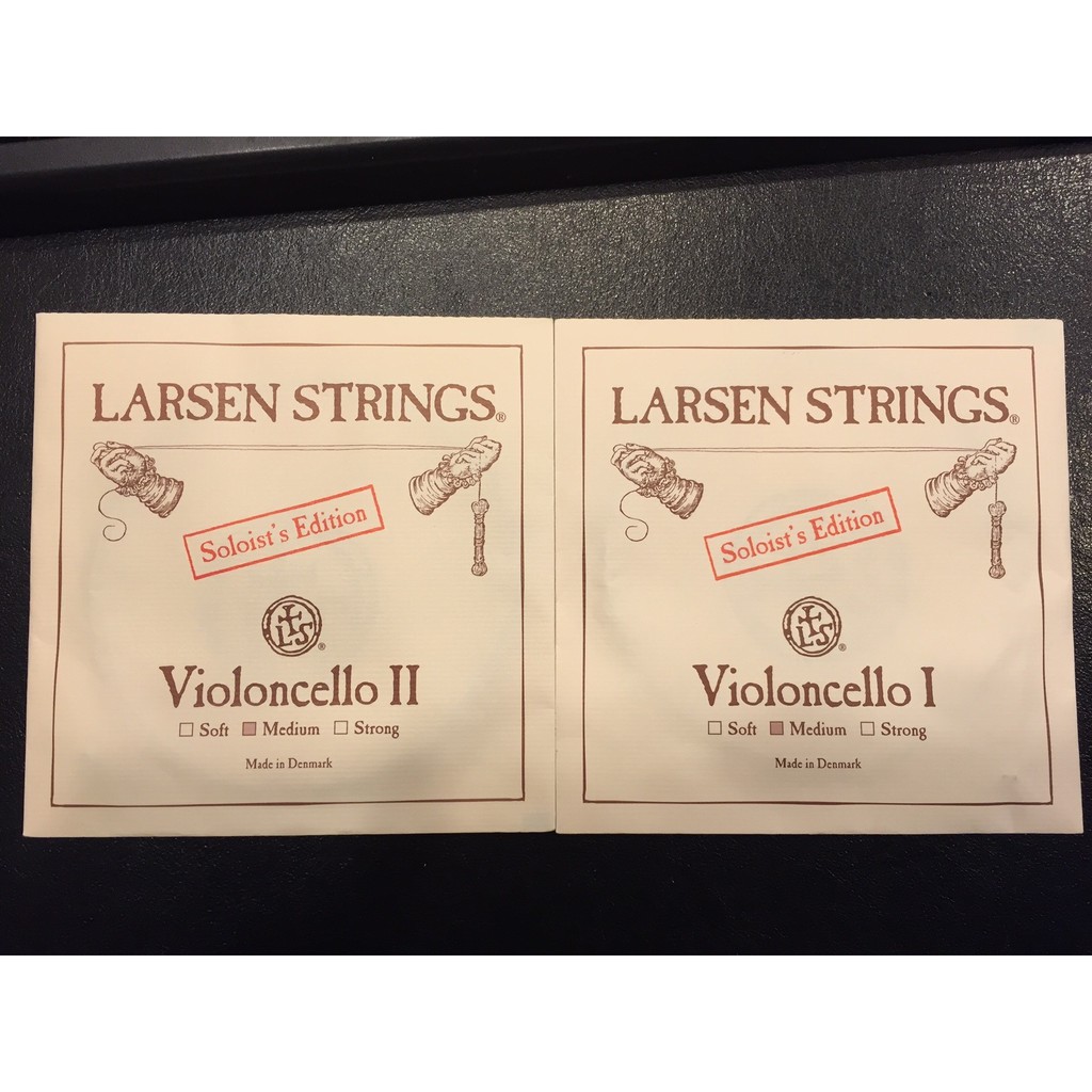 【六絃樂器】全新丹麥 Larsen 大提琴弦 /  第一, 二絃 獨奏絃 (Soloist's Edition)