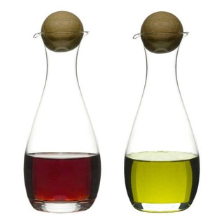 【瑞典sagaform】Nature油醋瓶組《拾光玻璃》醬油瓶 醋瓶 油瓶 酌料瓶