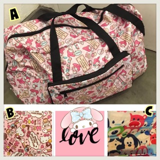 ✈️美樂蒂&Hello Kitty&迪士尼tsum 輕巧摺疊旅行收納袋 ✈️