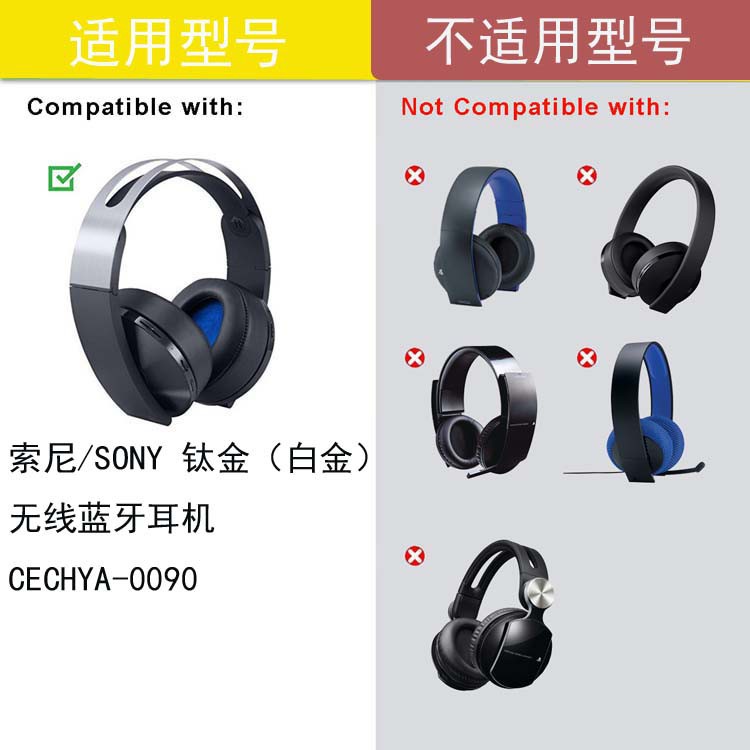 虧本價 促銷中 優惠價 適用SONY PS4 7.1 鉑金（白金）耳機套 索尼CECHYA-0090替換耳罩 PS3耳機