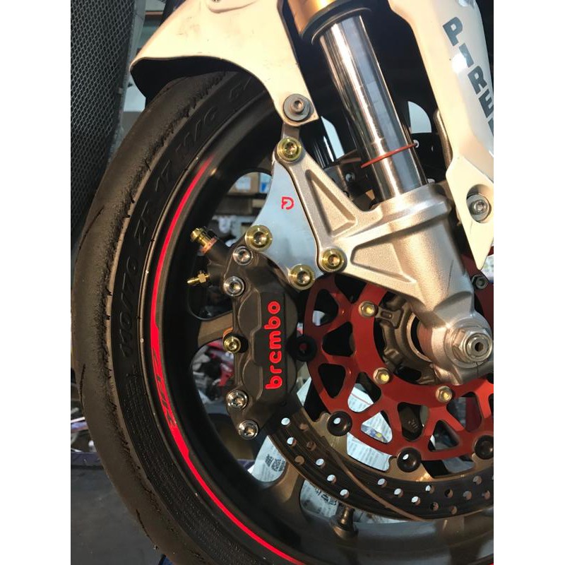 【Mr. Kiss】CBR250RR  Brembo基本對四卡鉗座 Ridesign出品