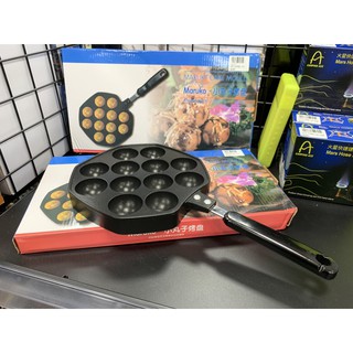 章魚燒烤盤 12孔 章魚燒模具 章魚小丸子機 章魚燒爐 章魚燒機 不沾烤盤 露營 野餐 烤肉 炊事