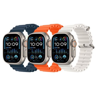 AppleWatchUltra2(GPS+行動網路)49mm鈦金屬錶殼/海洋錶帶智慧手錶 現貨 廠商直送