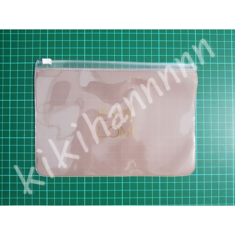 10/10hope EVE LOM 粉色化妝袋 夾鏈袋