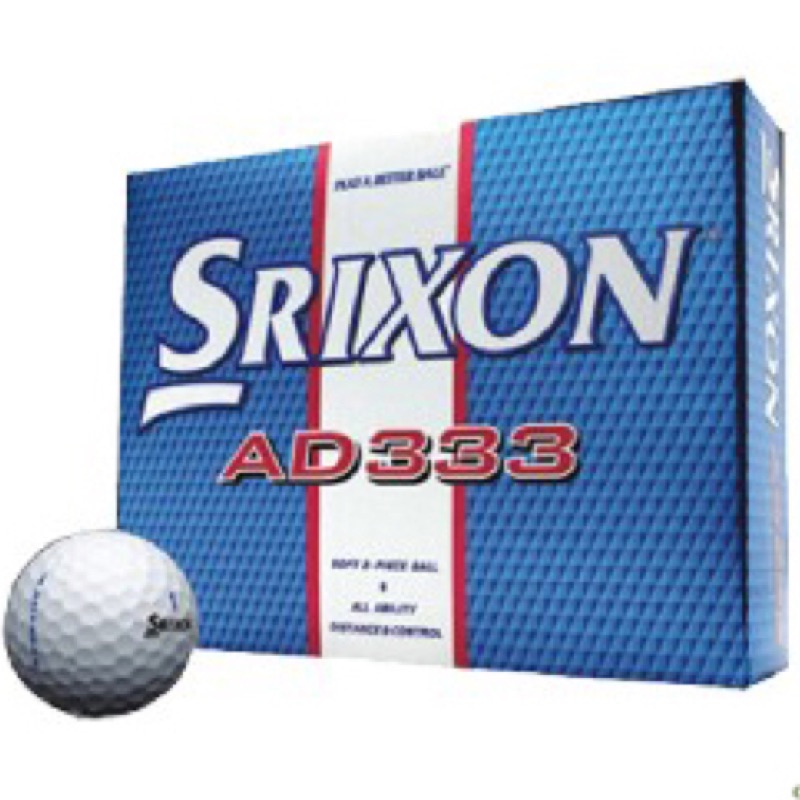 Golf balls》SRIXON AD333高爾夫球/二層球/雙層球/遠距離球