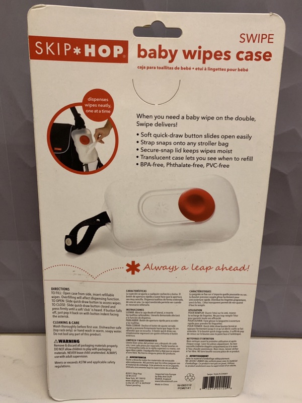 skip hop baby wipes case