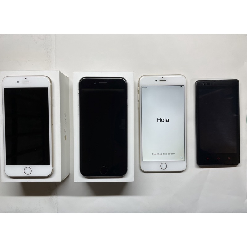 ［二手］零件機4台 apple iphone 6 plus 紅米手機 拆機練習 cca322買家專用